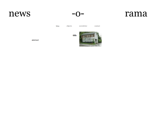 blog screenshot