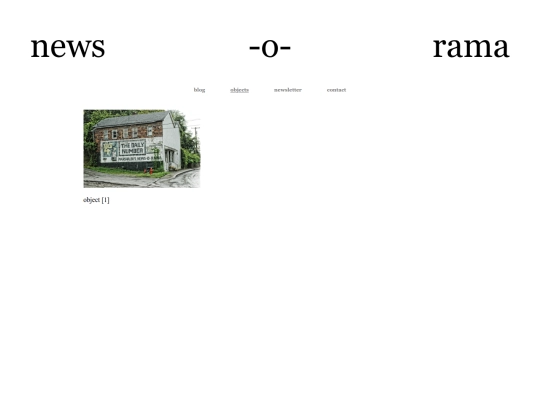 objects screenshot