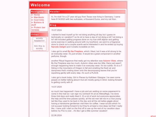 personal/blog screenshot