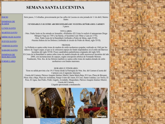 MARTES SANTO screenshot