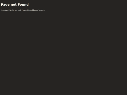 not_found screenshot