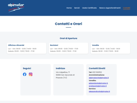 contatti screenshot