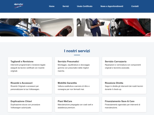 services screenshot