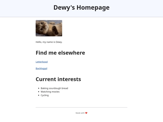 index screenshot