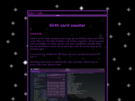 birthcardcounter screenshot