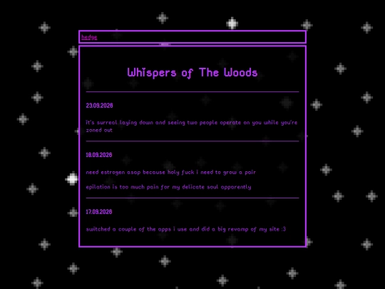blog screenshot