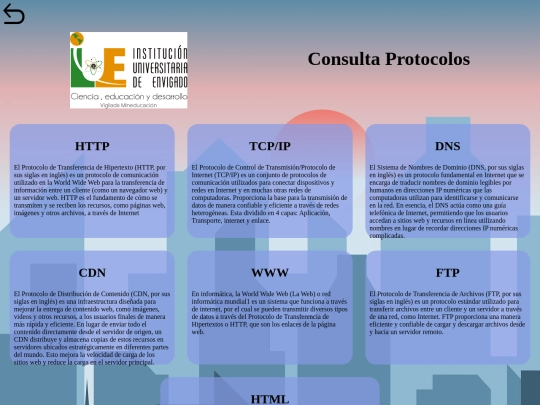Cprotocolos screenshot