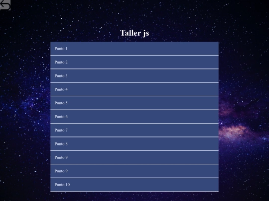 tallerjs screenshot