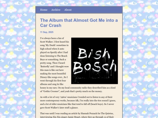 blog/posts/2025-09-11-The-Album-that-Almost-Got-Me-into-a-Car-Crash screenshot