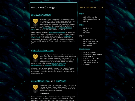 html/page3 screenshot