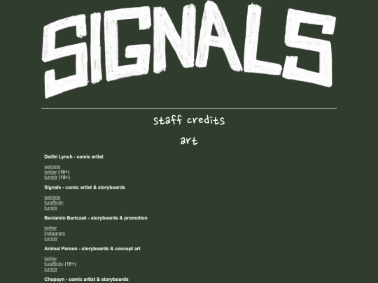 credits screenshot