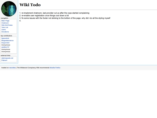 wiki/todo screenshot