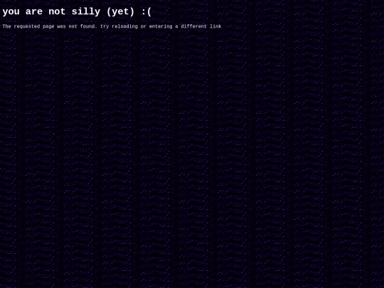 not_found screenshot