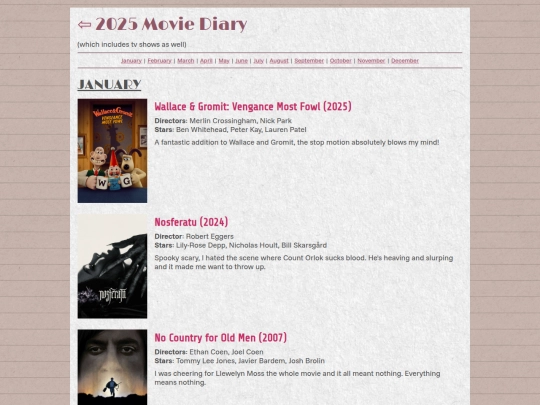 movie-diary/2025 screenshot