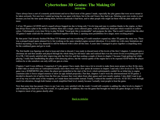 articles/ct3dgmakingof screenshot