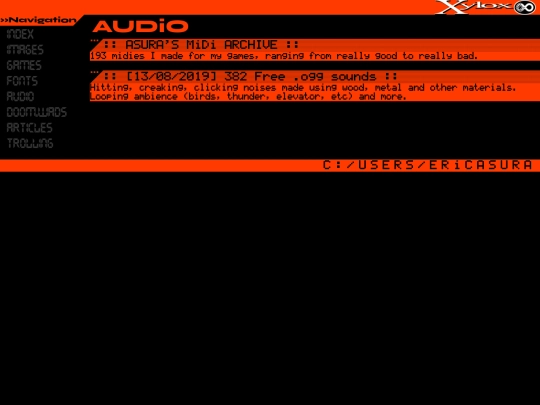 audio screenshot
