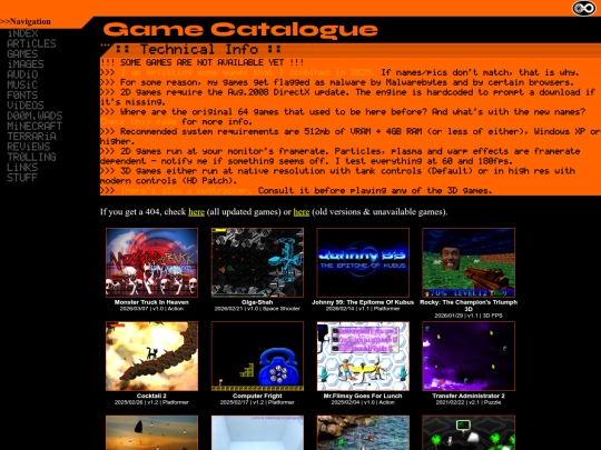 games screenshot