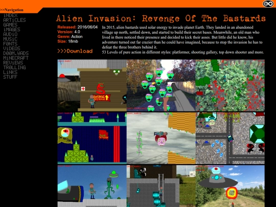 games/alieninvasionrotb screenshot