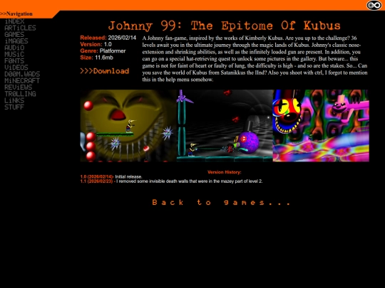 games/johnny99 screenshot