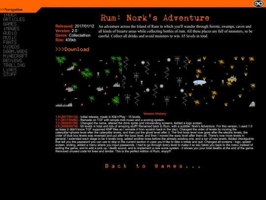 games/rum screenshot