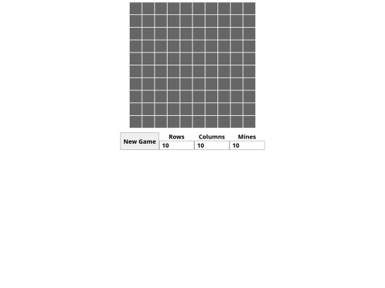 minesweeper screenshot