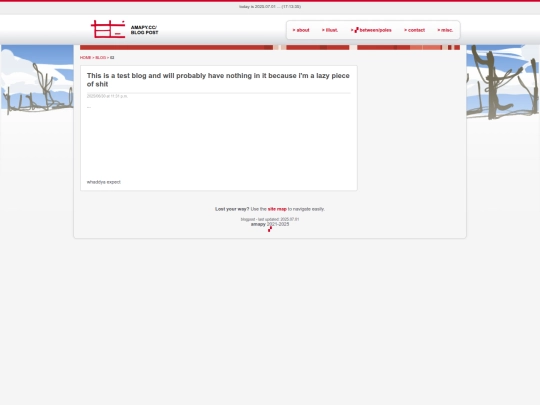 blog/2 screenshot