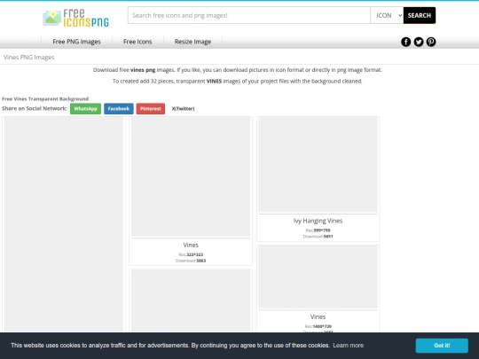 vines-left screenshot
