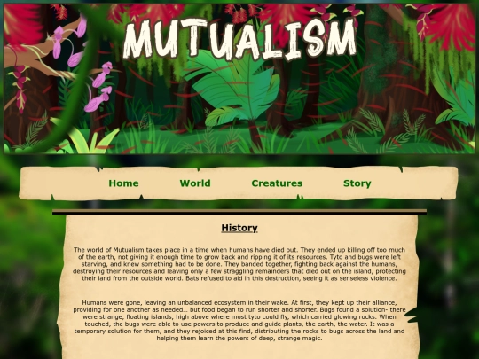 history screenshot