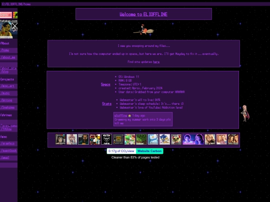 home screenshot