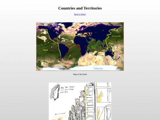 info/countries screenshot