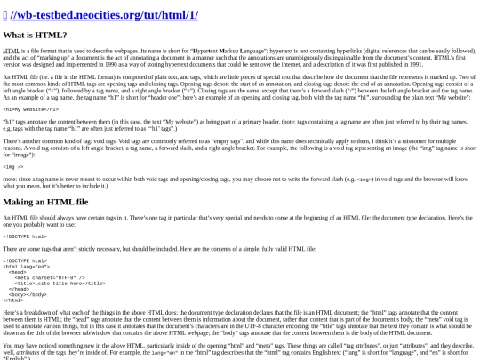 tut/html/1 screenshot
