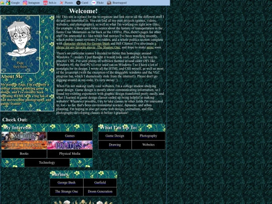 homepage screenshot