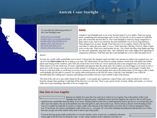 interests/transit/coast-starlight screenshot