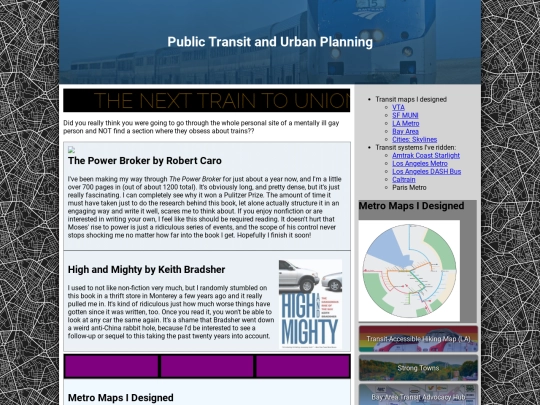 interests/transit screenshot