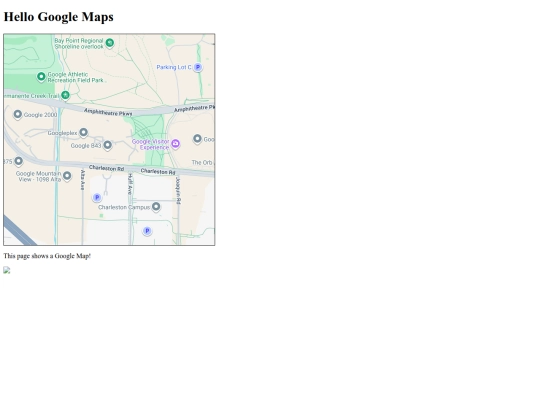 maps screenshot