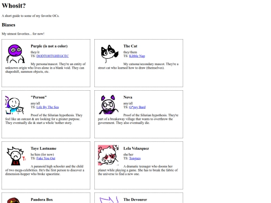 misc/x2/whosit screenshot