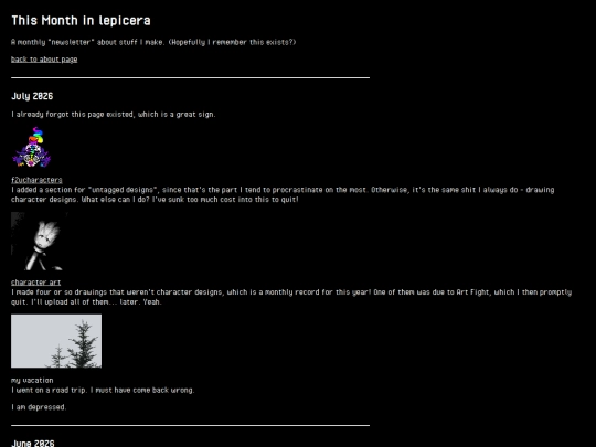 site/updates screenshot