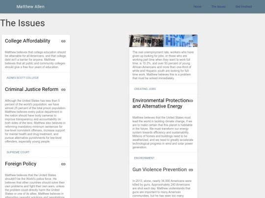 issues screenshot