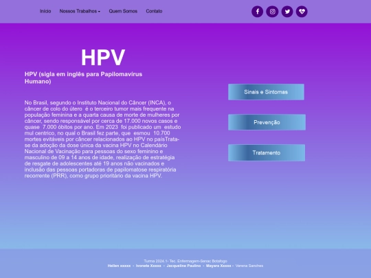 HPV screenshot
