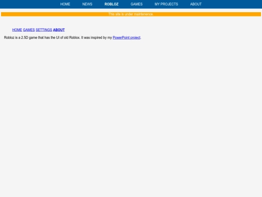robloz/about screenshot