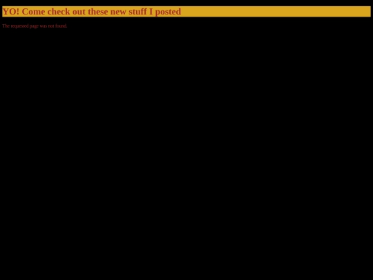 not_found screenshot