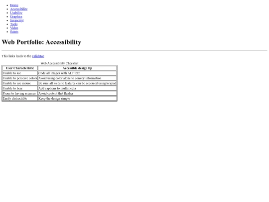 accessibility screenshot