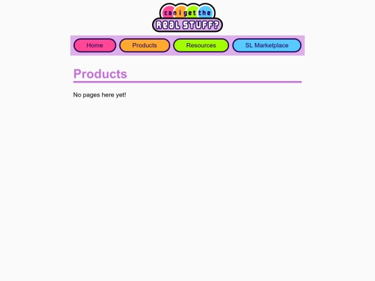products screenshot