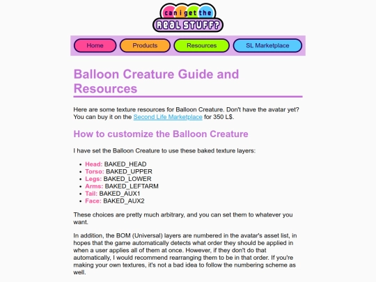 resources/ballooncreature screenshot