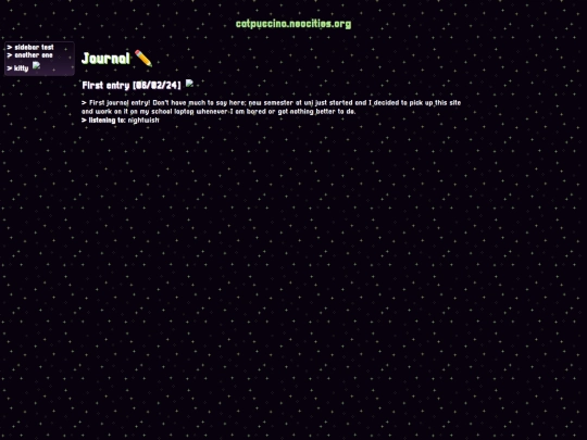 journal screenshot