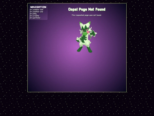 not_found screenshot