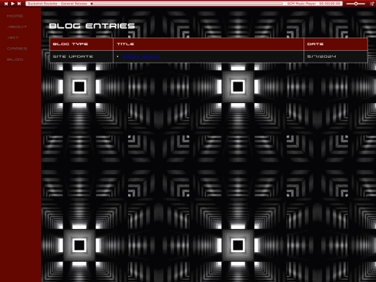 blog screenshot