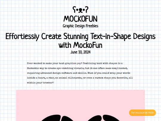 text-in-shape-generator screenshot