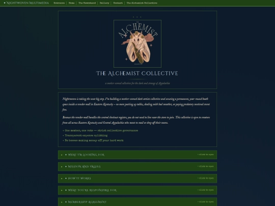 alchemist-collective screenshot