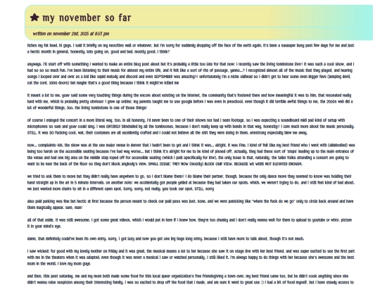 blog/entries/update1 screenshot